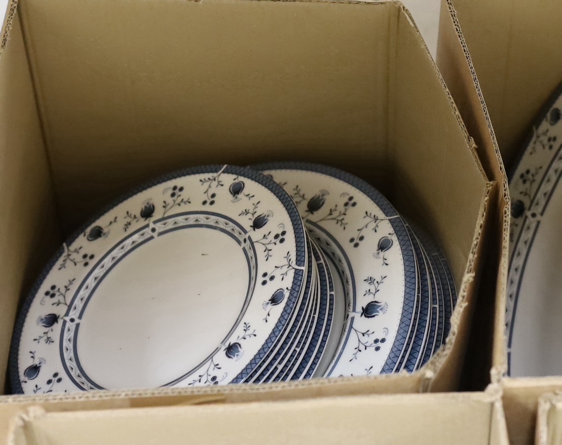 A Royal Doulton dinner and tea service, 76 pieces, Cambridge pattern